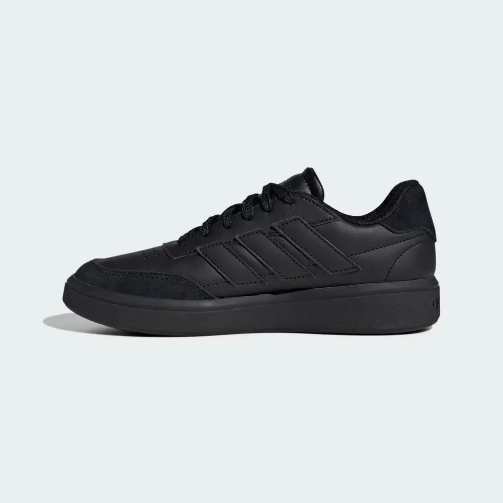 Adidas Courtblock ID6502 Sneakers Kids US 5.5 Black Low Top Comfort Shoes VER212